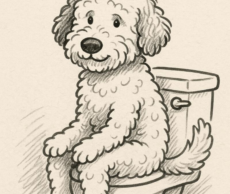 when the dog has diarrhea